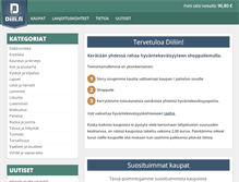 Tablet Screenshot of diili.fi